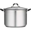 Tramontina 16 Quart Stainless Steel Covered Stock Pot - Tramontina