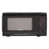 0.7 cu-ft Microwave - Black - Black