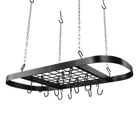 Pot Rack Black - As Picture