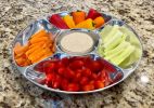 5-Section Snack/Salsa Serving Platter - Default Title