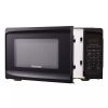 0.7 cu-ft Microwave - Black - Black