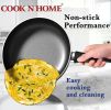 15-Piece Nonstick Cookware Set - black