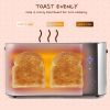 Elite Gourmet ECT-3100 New Stainless Steel 4 Slice Long Slot Toaster - Elite Gourmet