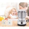 Coffee Grain Herb Nuts Electric Grinder Ultra Fine Grinding Machine Kitchen Gadgets - white