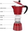 Aluminum Stovetop Espresso Coffee Maker; Stove Top Coffee Maker Mocha Pot - default