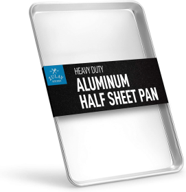 Aluminum Baking Pan - Half Sheet (size: 13" x 18")